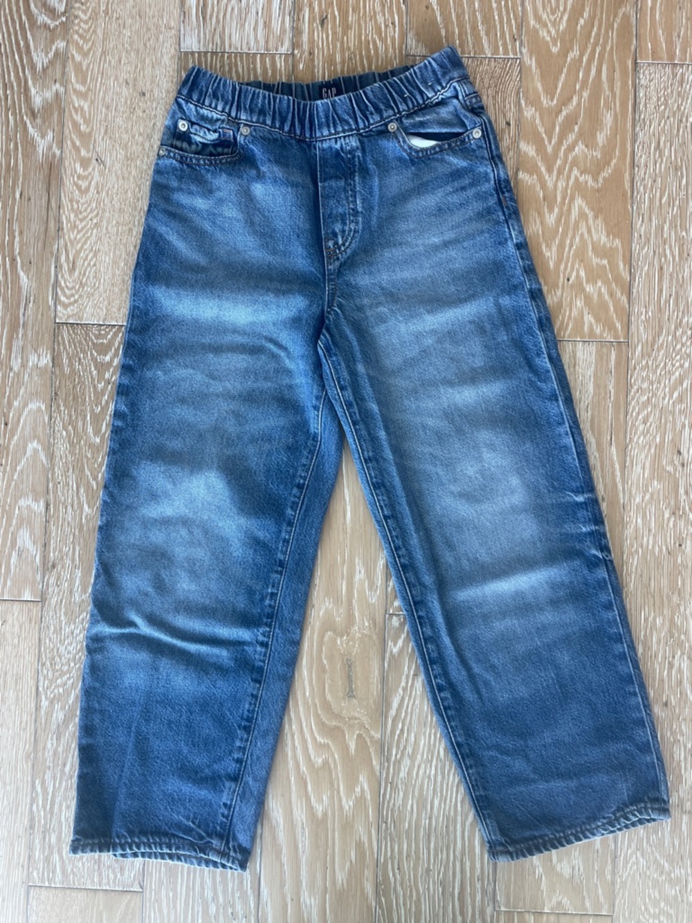 GAP Boys Super Soft Baggy Elastic-Waist Jeans